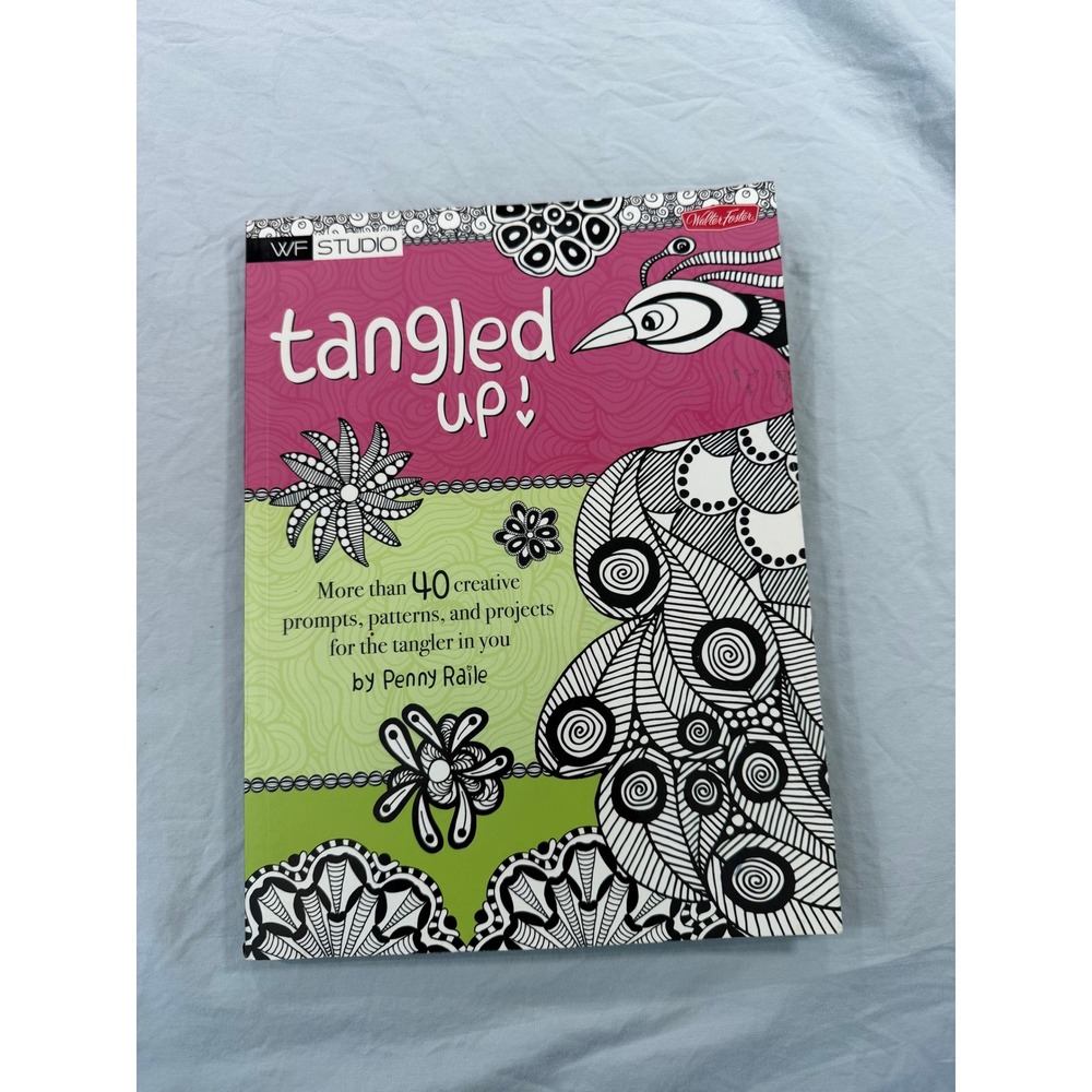 Tangled Up! Penny Raile Walter Foster Creative Doodling Drawing Art Book B-93